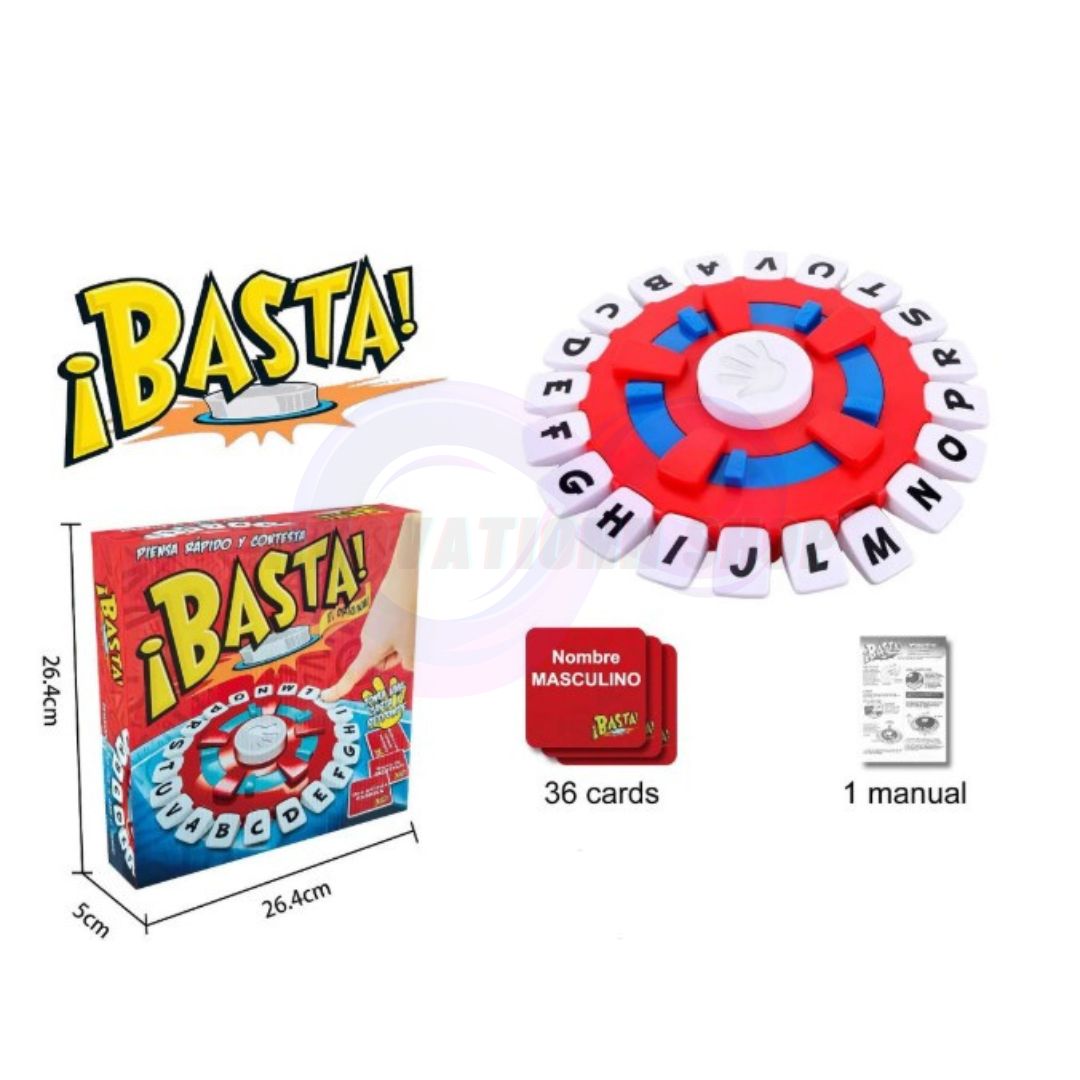 Juego Didáctico de Mesa Basta