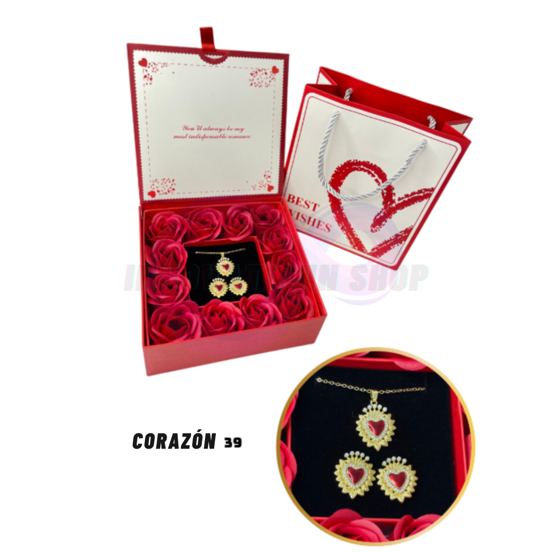Tesoro de Joyería y Rosas