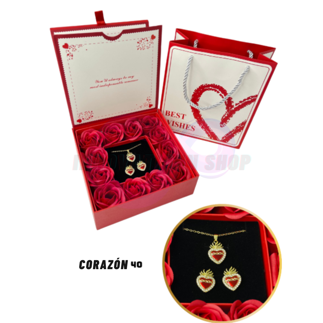 Tesoro de Joyería y Rosas
