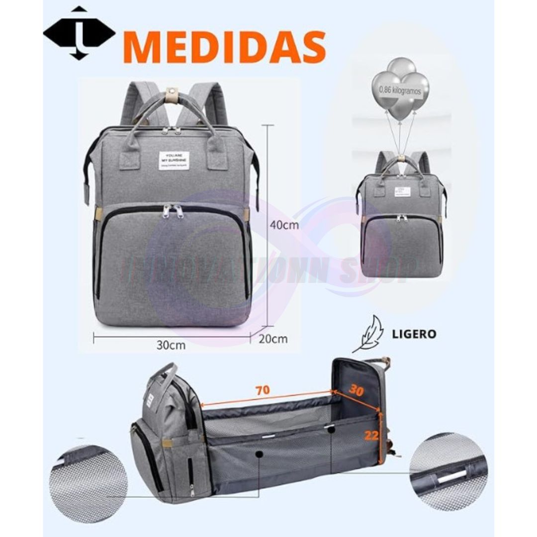 Mochila Pañalera Para Bebes