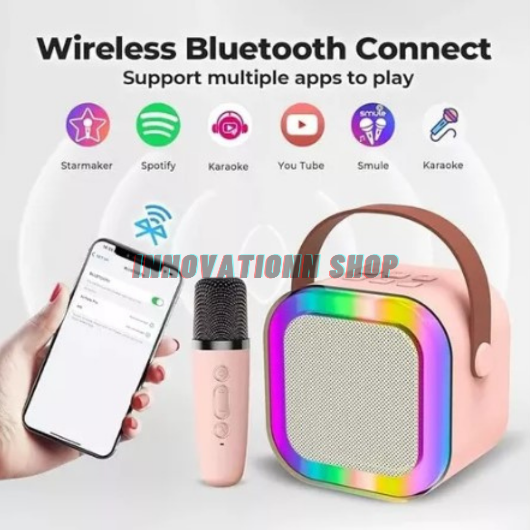 Mini Karaoke con Micrófono para Niños