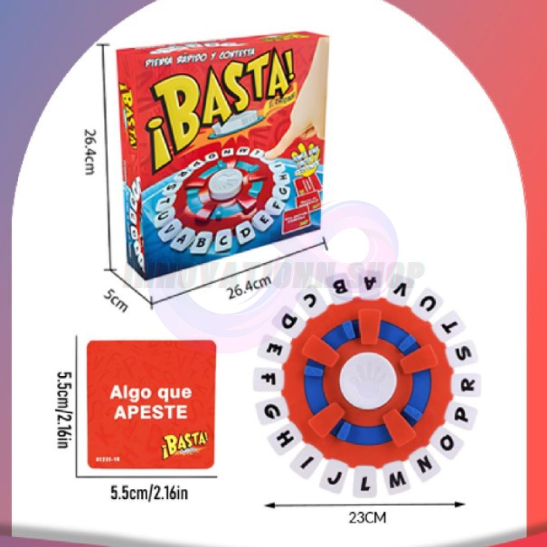 Juego Didáctico de Mesa Basta