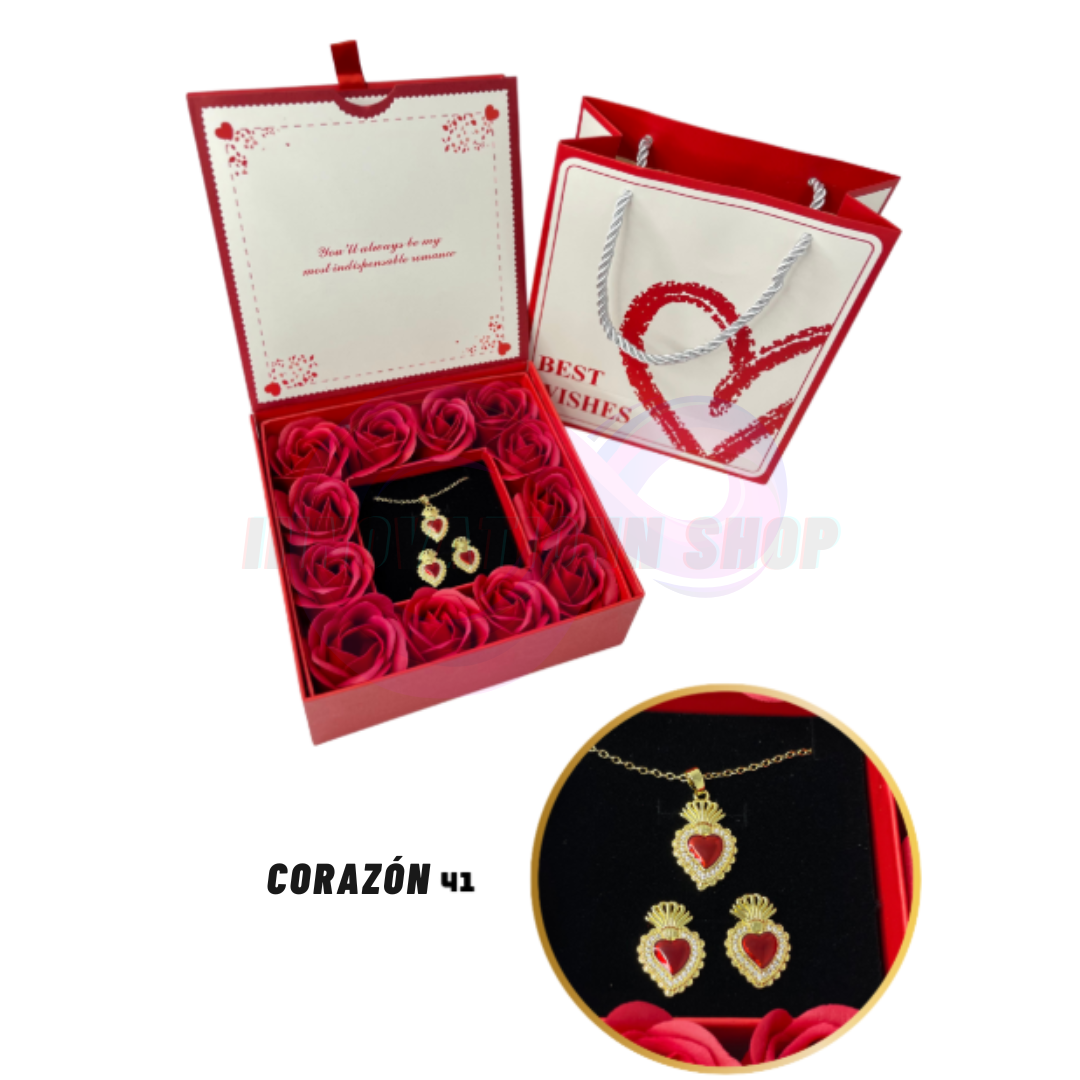 Tesoro de Joyería y Rosas