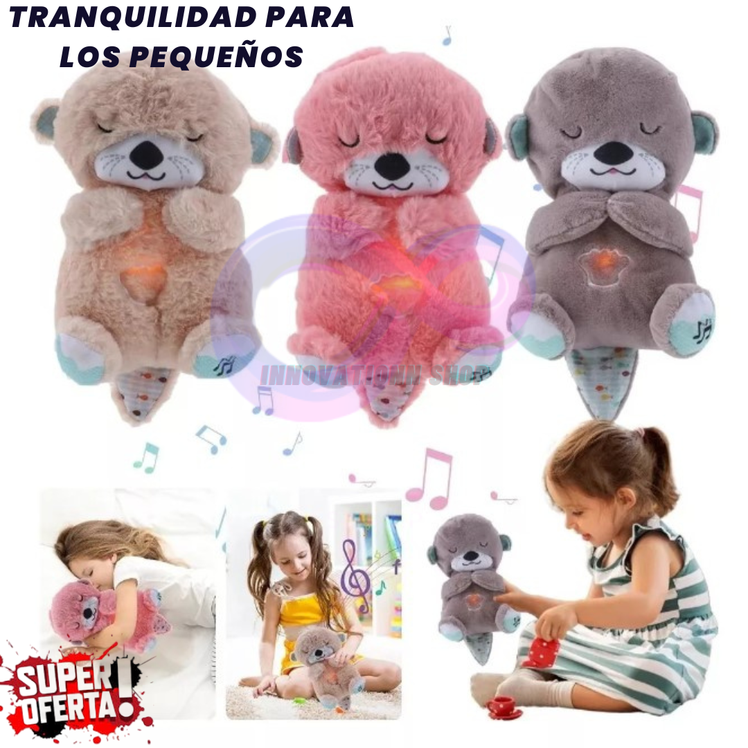 Muñeco de Peluche "Nutria Respira y Tranquiliza"