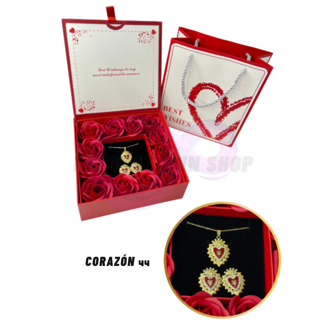Tesoro de Joyería y Rosas