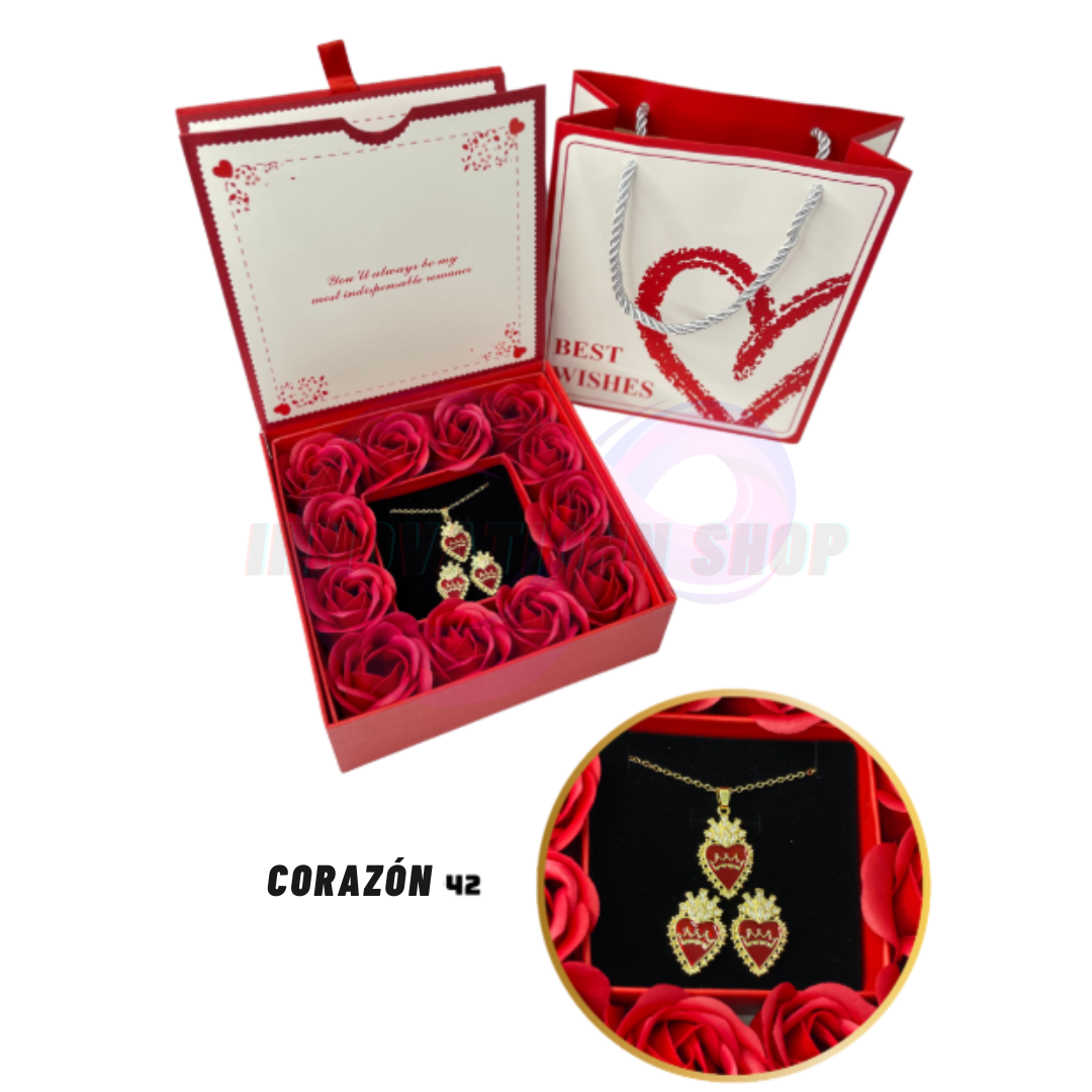 Tesoro de Joyería y Rosas