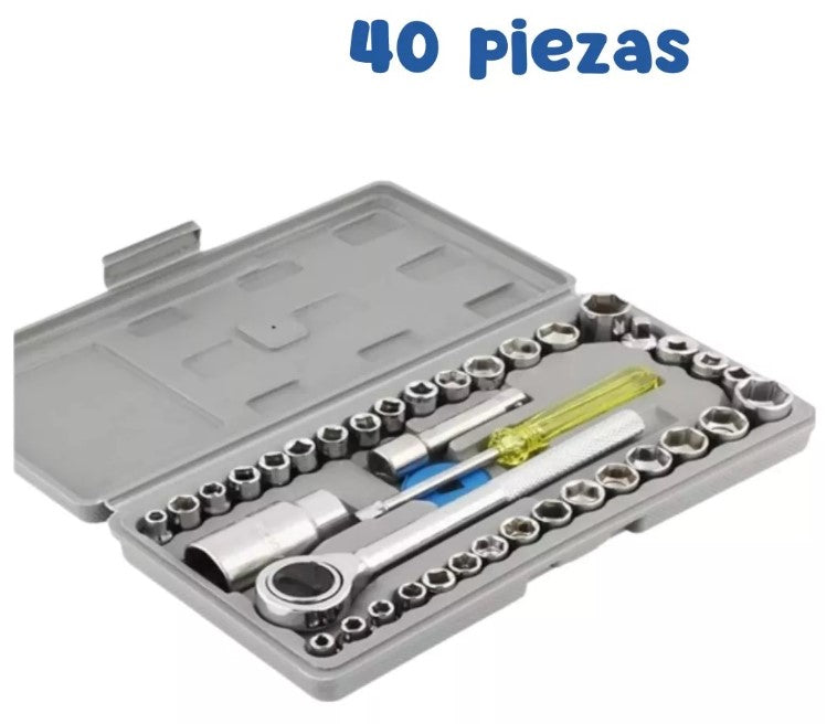 Hidrolavadora con 2 Baterias + Juego Ratches