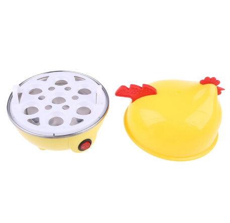 Minihervidor eléctrico con forma de gallina