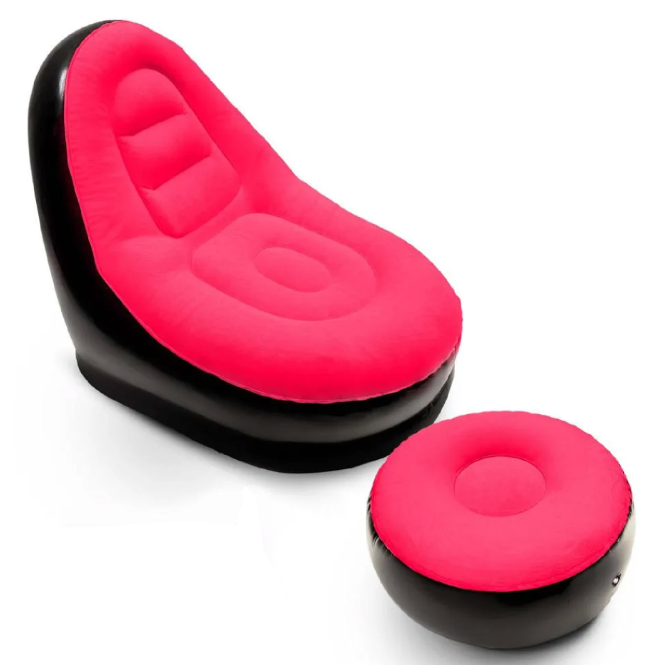 Sillon Inflable con Posa píes