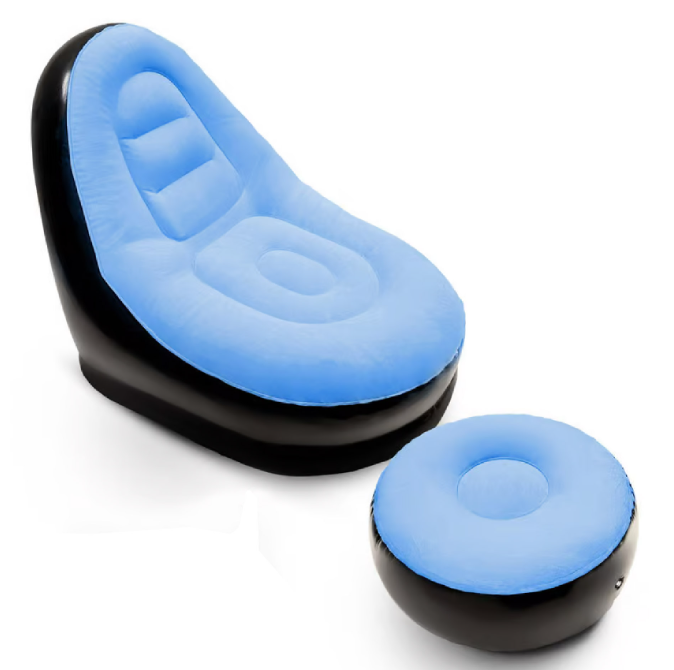 Sillon Inflable con Posa píes