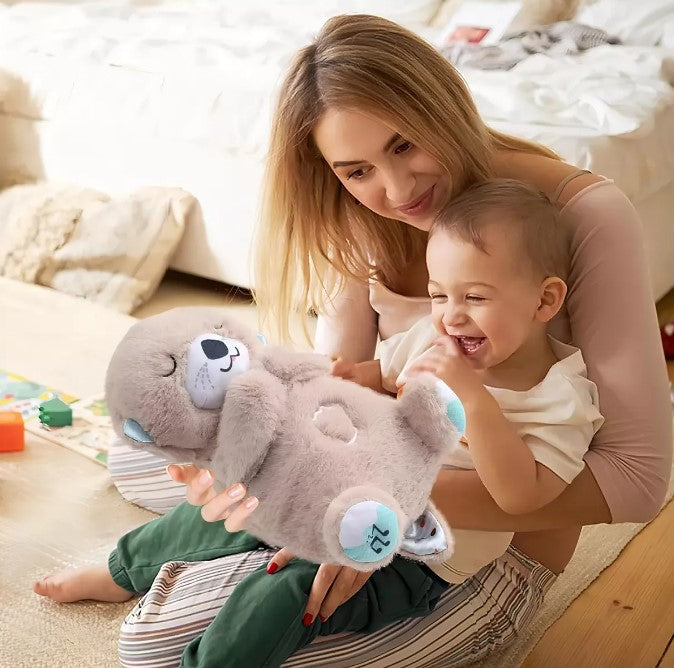 Muñeco de Peluche "Nutria Respira y Tranquiliza"