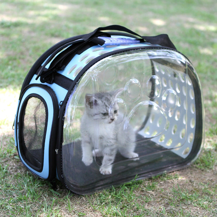 Maleta Plegable Guacal Para Cargar Mascotas