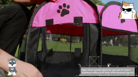 Corral Plegable Para Mascotas