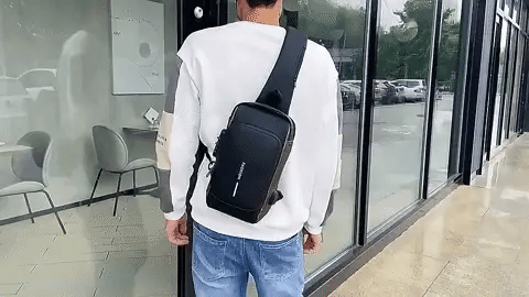 Mochila Canguro Impermeable Antirrobo