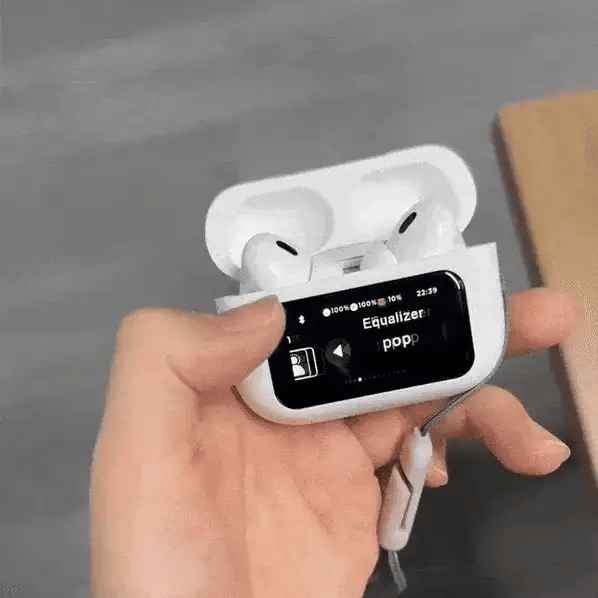 Audifonos Inalambricos con Pantalla Táctil