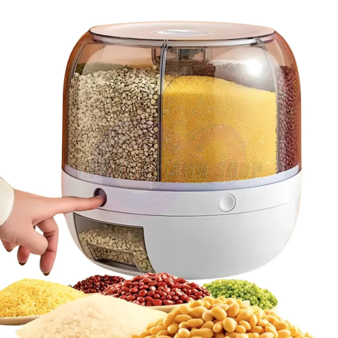 Dispensador Giratorio de Granos