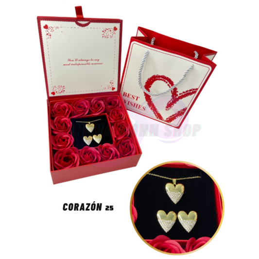 Tesoro de Joyería y Rosas