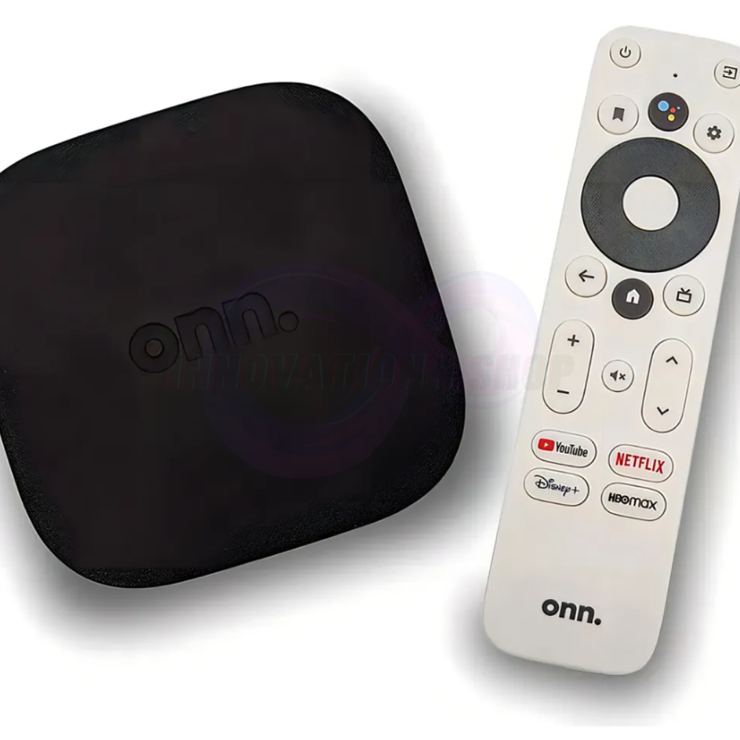 TV Box Onn Watch 4K UHD Streaming Google TV