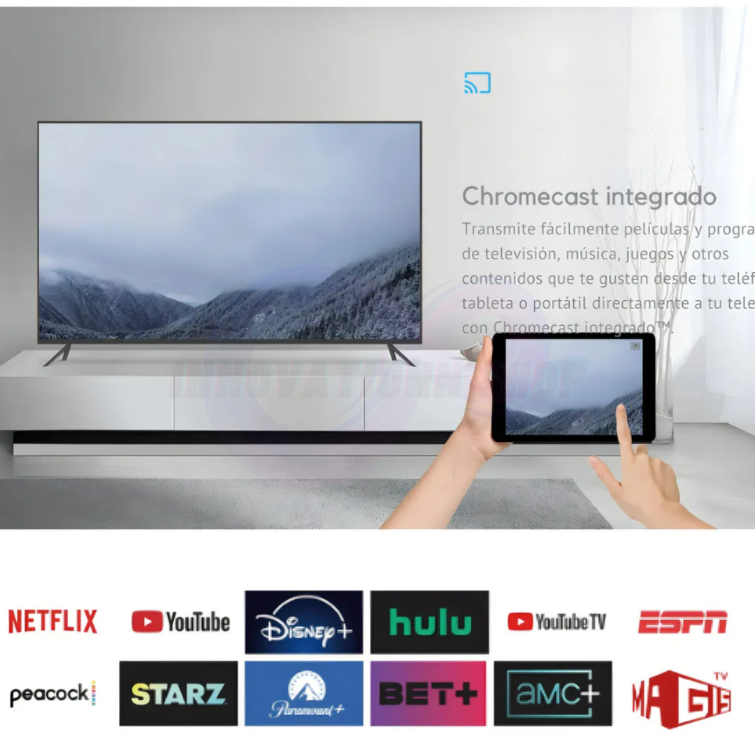 TV Box Onn Watch 4K UHD Streaming Google TV