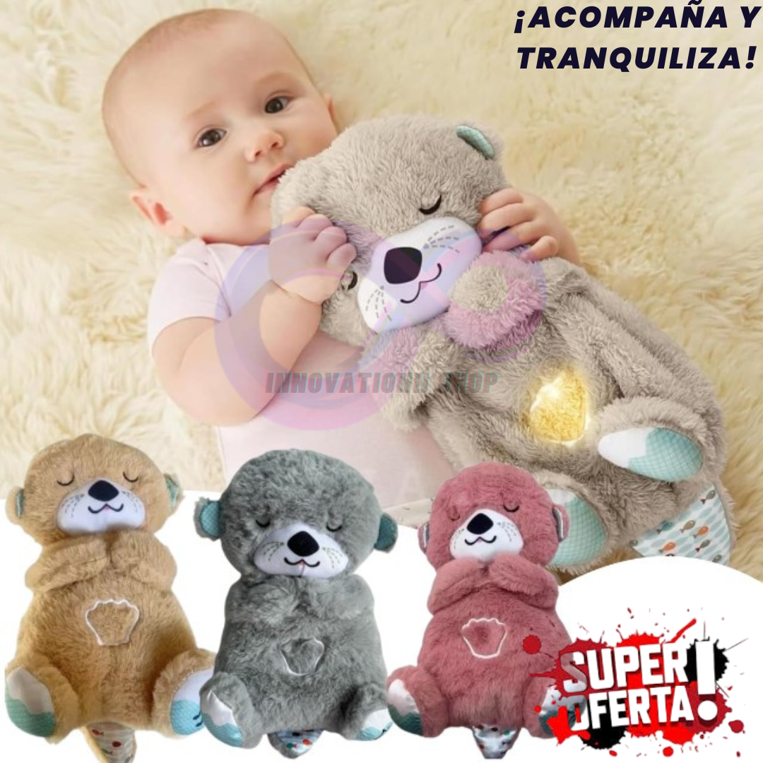 Muñeco de Peluche "Nutria Respira y Tranquiliza"