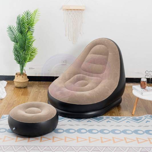 Sillon Inflable con Posa píes