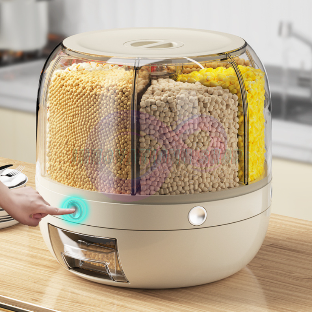 Dispensador Giratorio de Granos