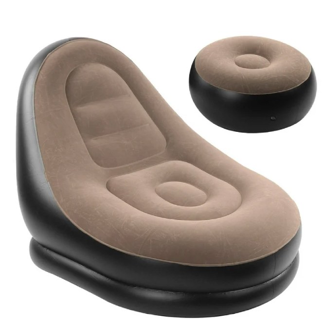 Sillon Inflable con Posa píes